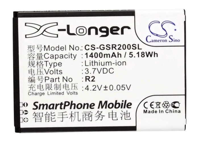 Batteri for SmartPhone, Mobil for Gigabyte Gsmart Roma R2