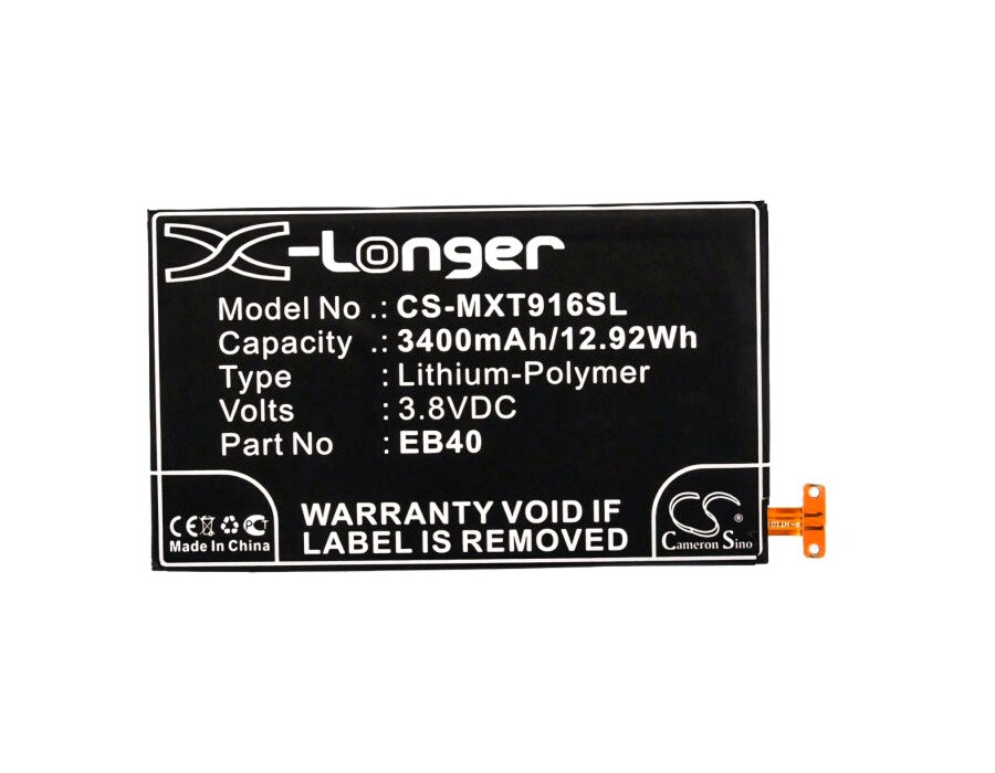 Batteri for SmartPhone, Mobil for Motorola Droid Razr Maxx, XT912M, XT916