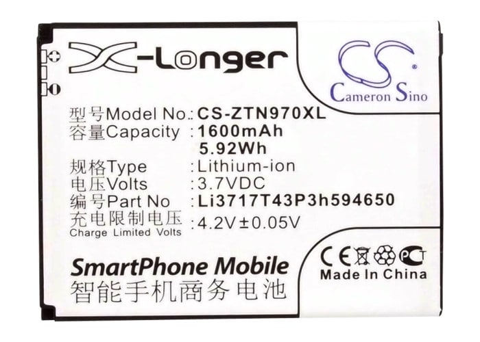 Batteri for SmartPhone, Mobil for SRF StarAddict 2 Plus