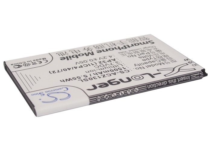 Batteri for SmartPhone, mobil for Acer Liquid Z3, Z130, Liquid Z130 Duo og andre.