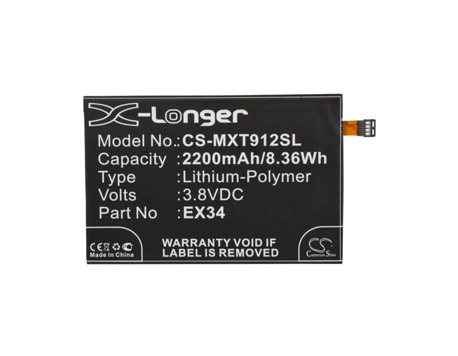 Batteri for SmartPhone, Mobil for Motorola XT912A, X Phone, Moto X og andre.