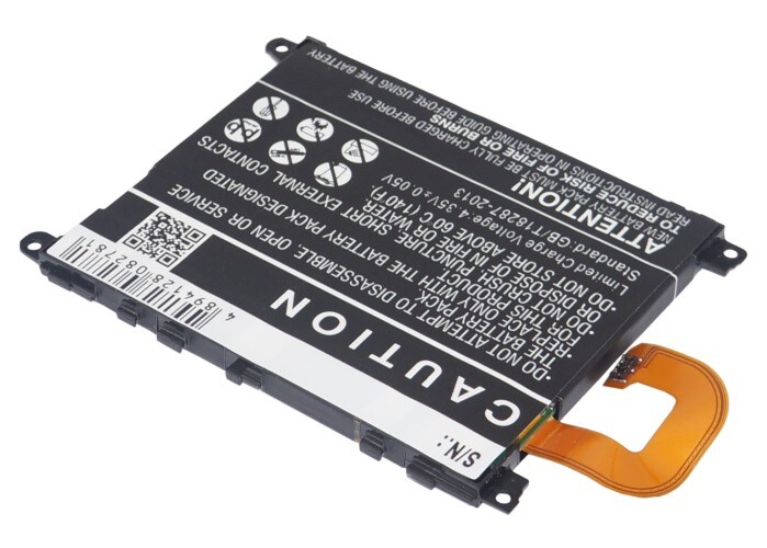 Batteri for SmartPhone, Mobil for Sony Ericsson Xperia Z1, Xperia Z1 LTE, L35H og andre.