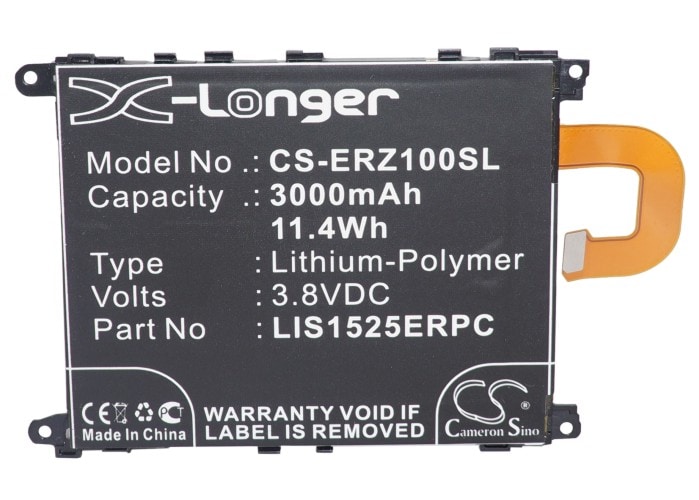 Batteri for SmartPhone, Mobil for Sony Ericsson Xperia Z1, Xperia Z1 LTE, L35H og andre.