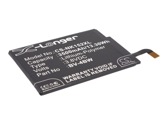 Batteri for SmartPhone, Mobil for Nokia Lumia 1520, Lumia 1520 3G, Lumia 1520.3 og andre.