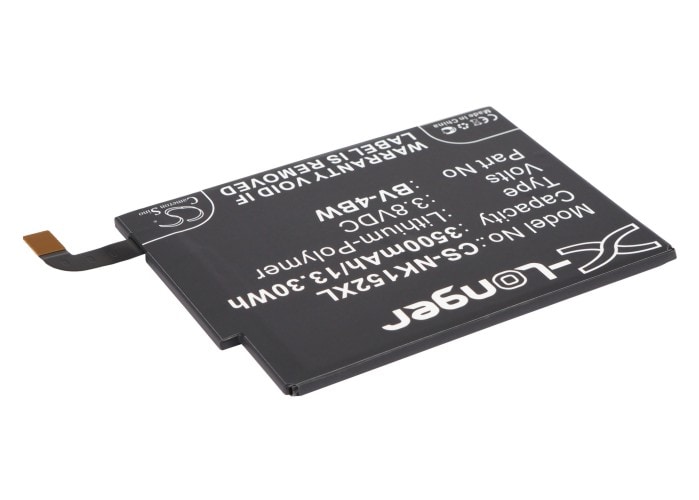 Batteri for SmartPhone, Mobil for Nokia Lumia 1520, Lumia 1520 3G, Lumia 1520.3 og andre.