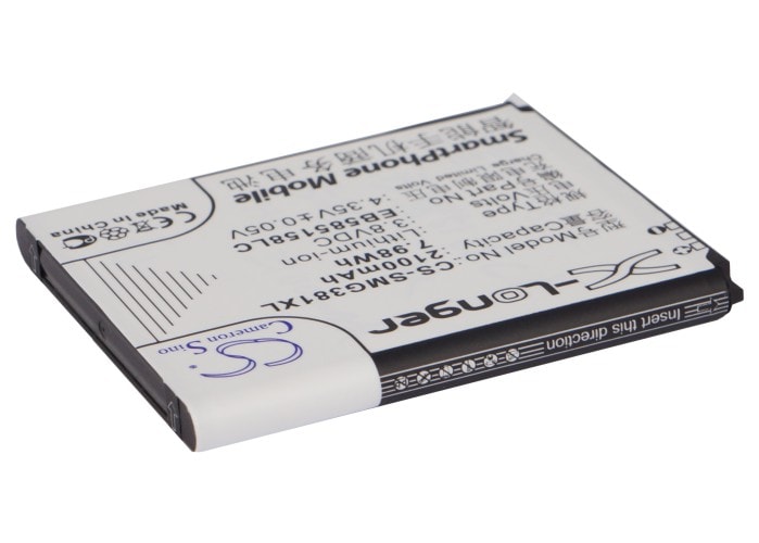 Batteri for SmartPhone, mobil for Samsung SM-G3812, SM-G3818, SM-G3819 og andre.