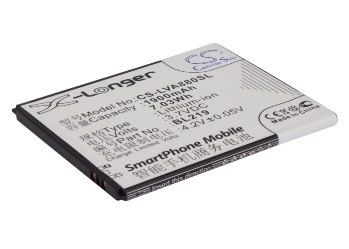 Batteri for SmartPhone, Mobil for Lenovo A880, A889, A388t etc.