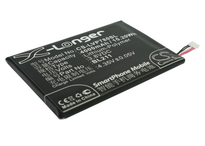 Batteri for SmartPhone, Mobil for Lenovo P780