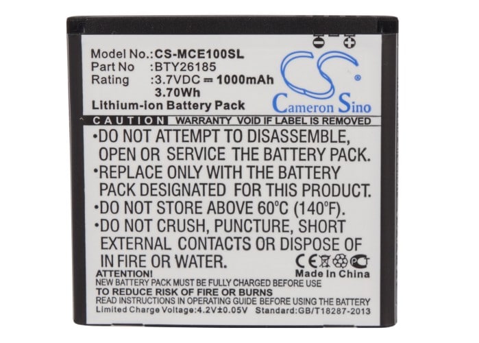Batteri for SmartPhone, Mobil for Mobistel Cynus E1, MT-350b