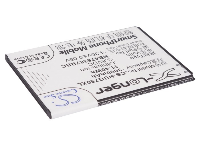 Batteri for SmartPhone, Mobil for Huawei Ascend G750, Ascend G750-T00, Glory 4 og andre.