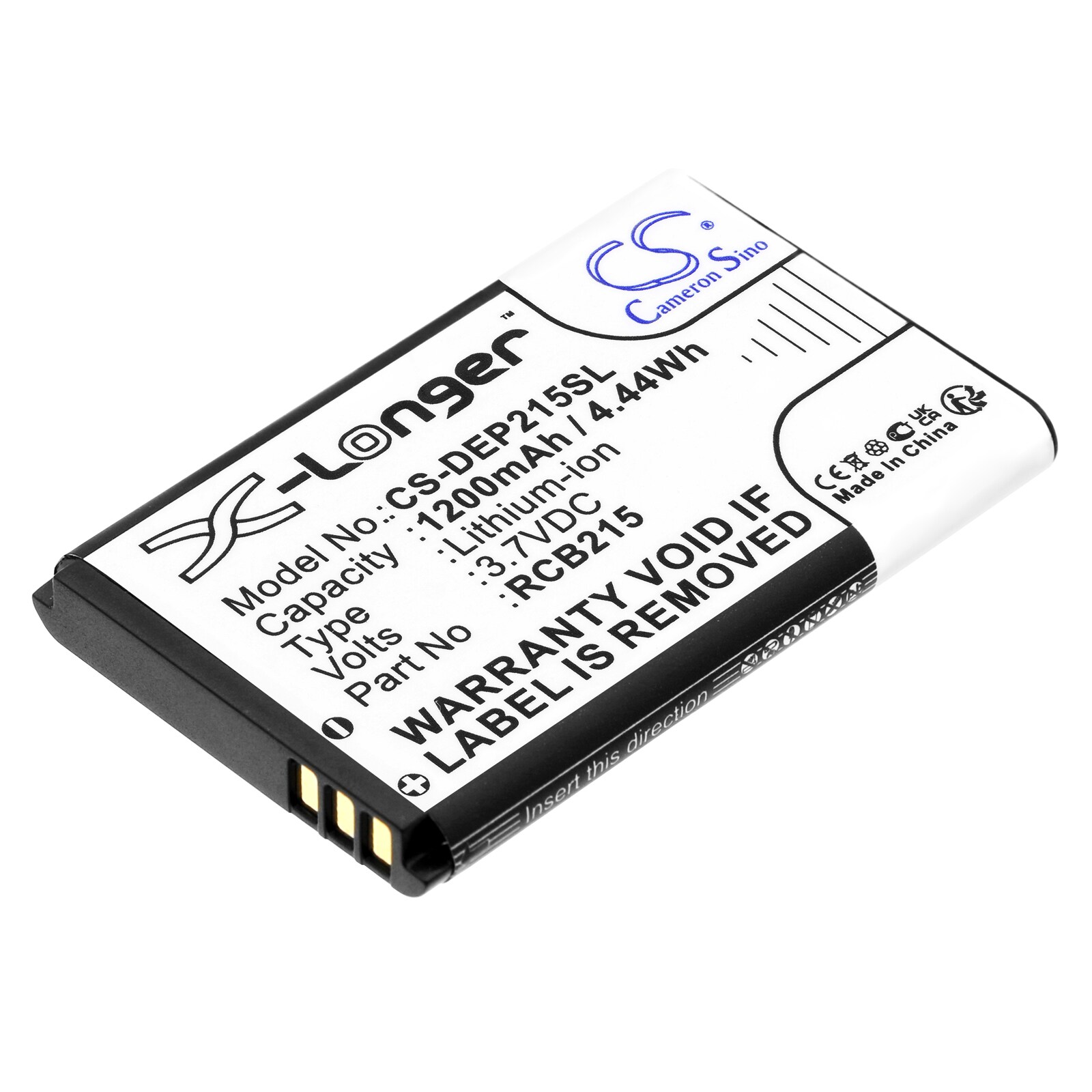 Batteri til smarttelefon, mobil for Micromax E390, X335