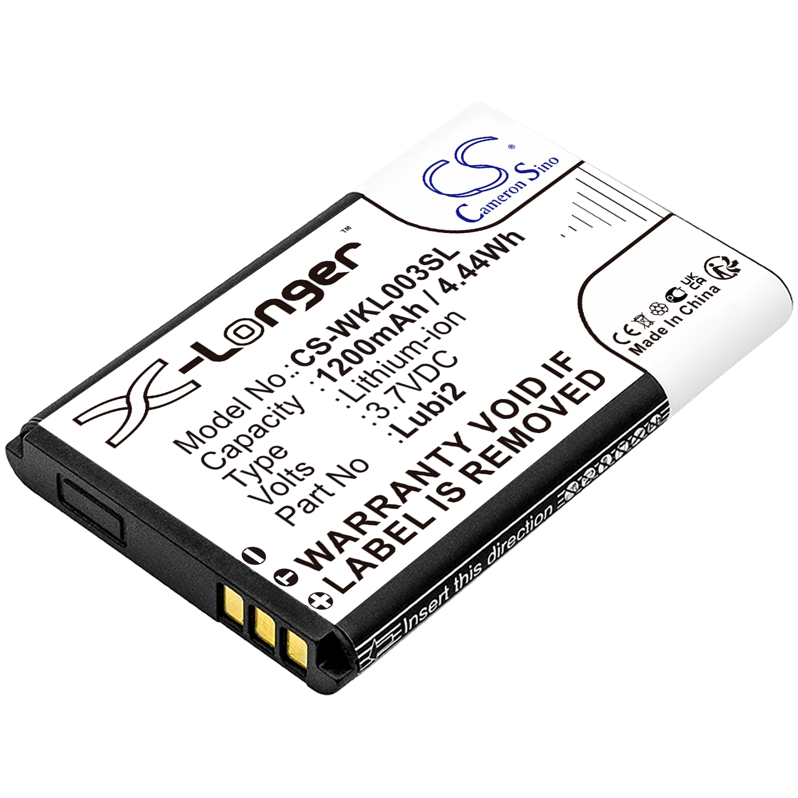 Batteri for SmartPhone, Mobil for WINNER WG1, WG8