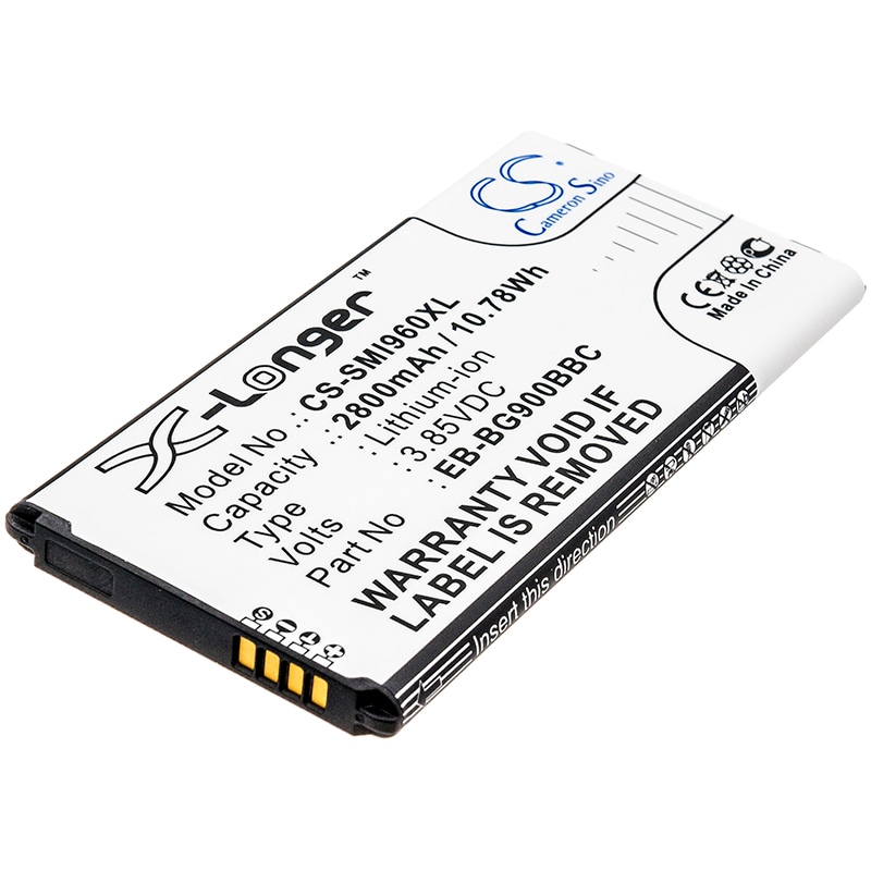 Batteri for SmartPhone, Mobil for Samsung Galaxy S5, GT-I9600, GT-I9602 og andre.