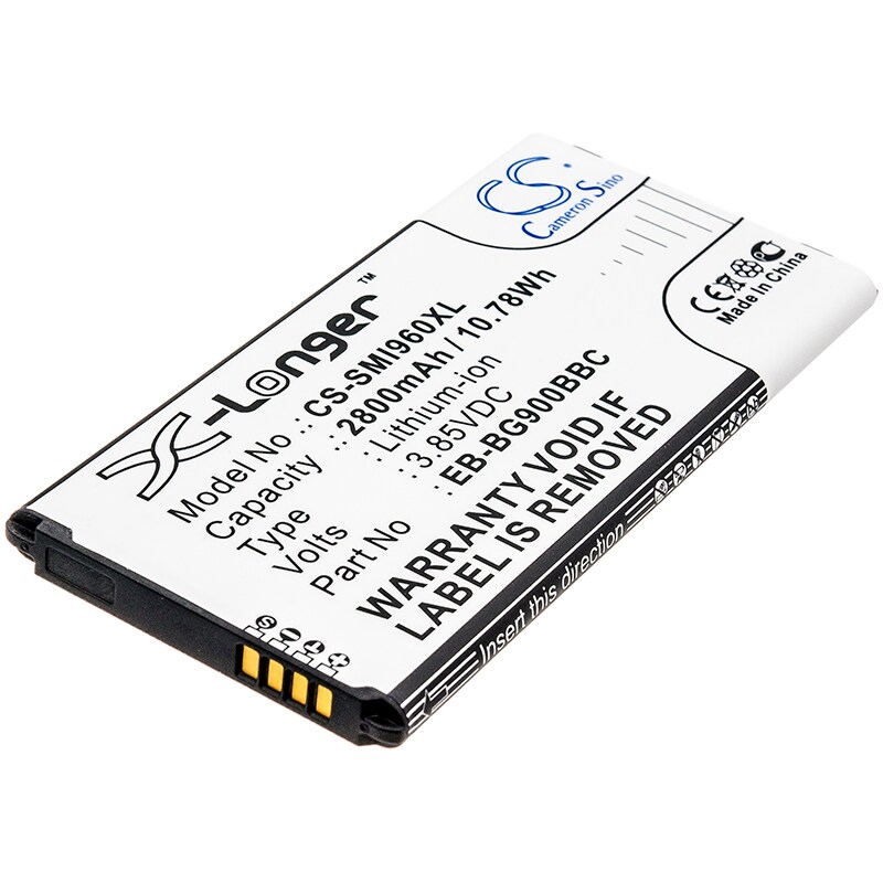 Batteri for SmartPhone, Mobil for Samsung Galaxy S5, GT-I9600, GT-I9602 og andre.