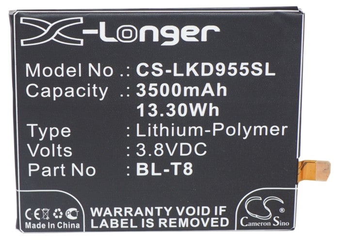 Batteri for SmartPhone, Mobil for LG LS995, Chameleon, D950 etc.