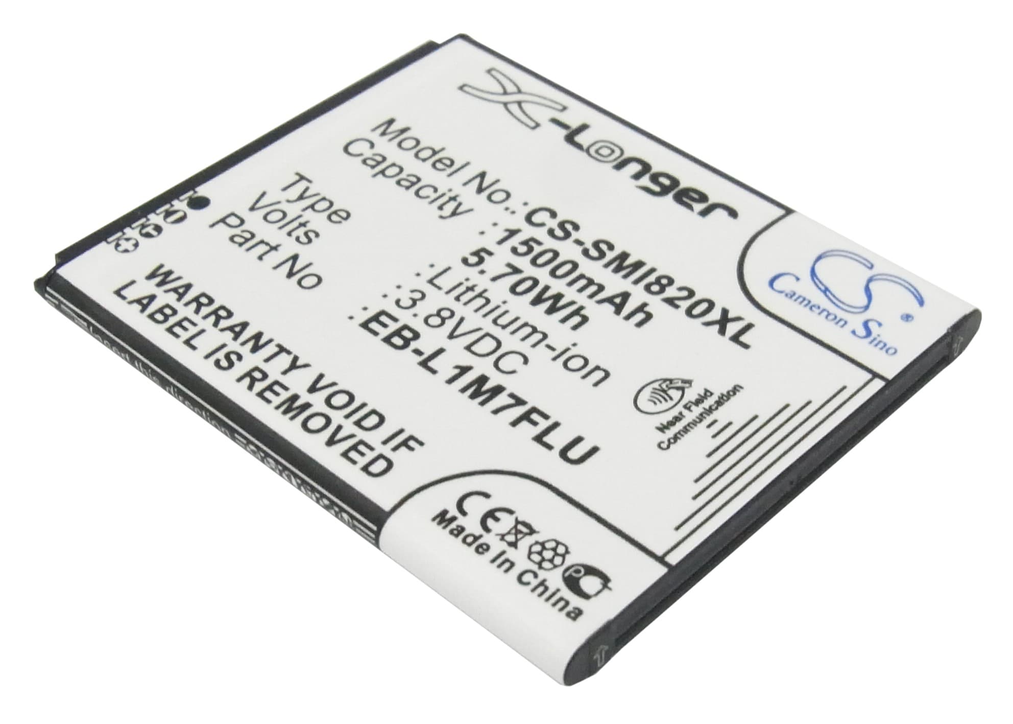 Batteri for SmartPhone, Mobil for Samsung GT-I8190, GT-I8190T, Galaxy SIII mini og andre.