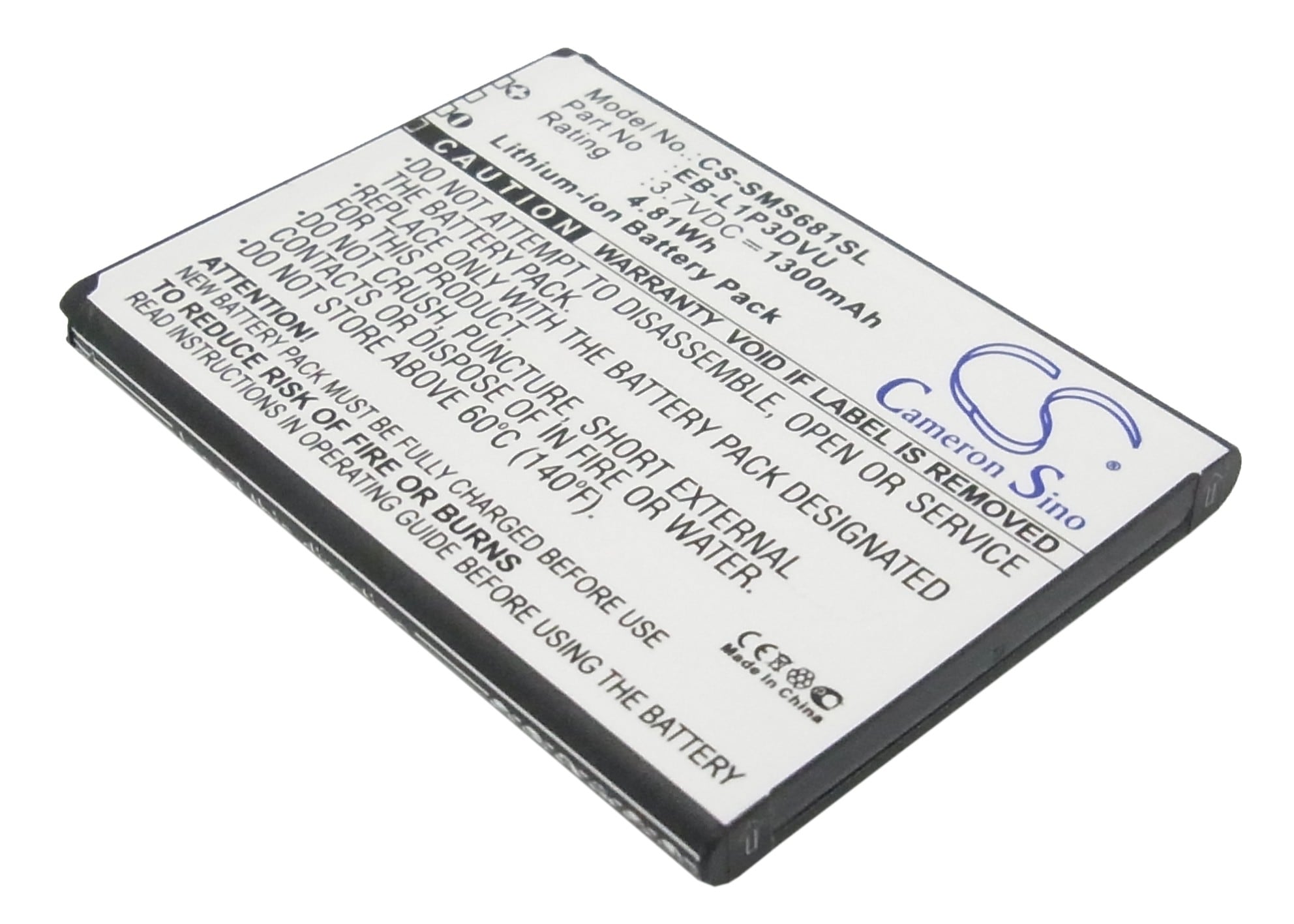 Batteri for SmartPhone, Mobil for Samsung GT-S6810, GT-S6810P, Galaxy Fame og andre.