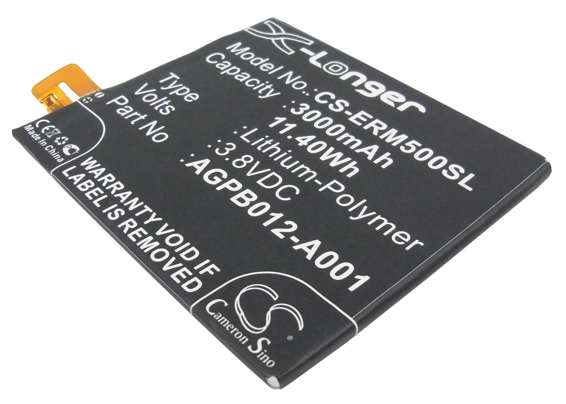 Batteri for SmartPhone, Mobil for Sony Xperia T2 Ultra, D5303, Xperia T2 Ultra D5303 og andre.