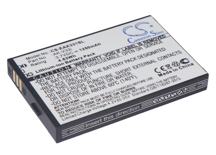 Batteri til SmartPhone, mobil til Emporia Solid Gron, Solid Plus, CAREplus etc.