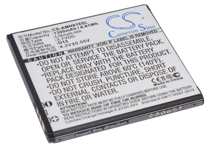 Batteri for SmartPhone, mobil for AMOI N89, N806, N807 etc.