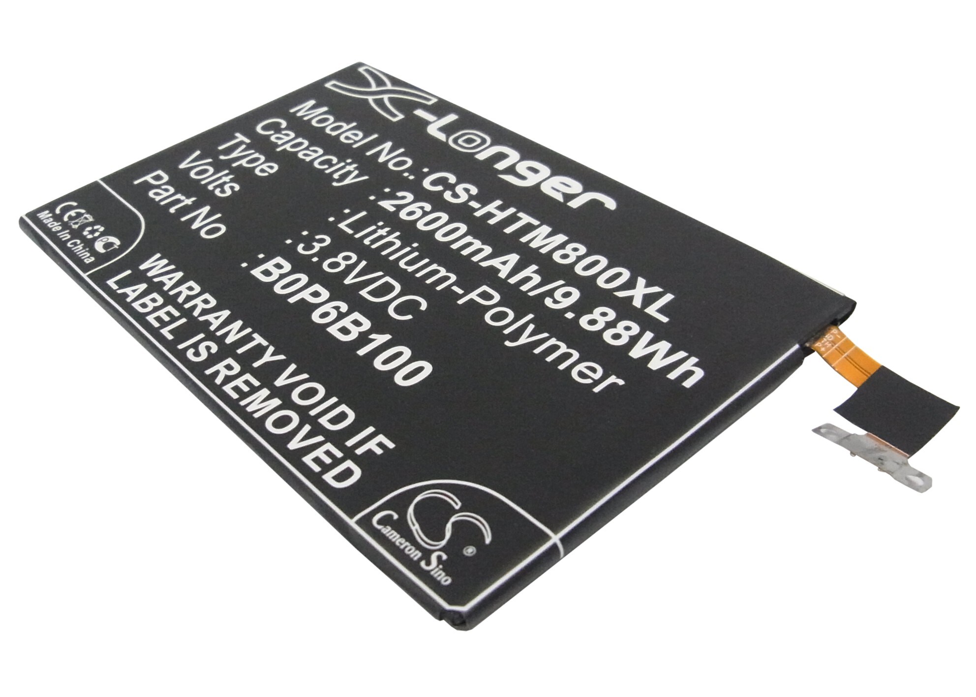 Batteri for SmartPhone, mobil for HTC M8, M8x, One Max osv.