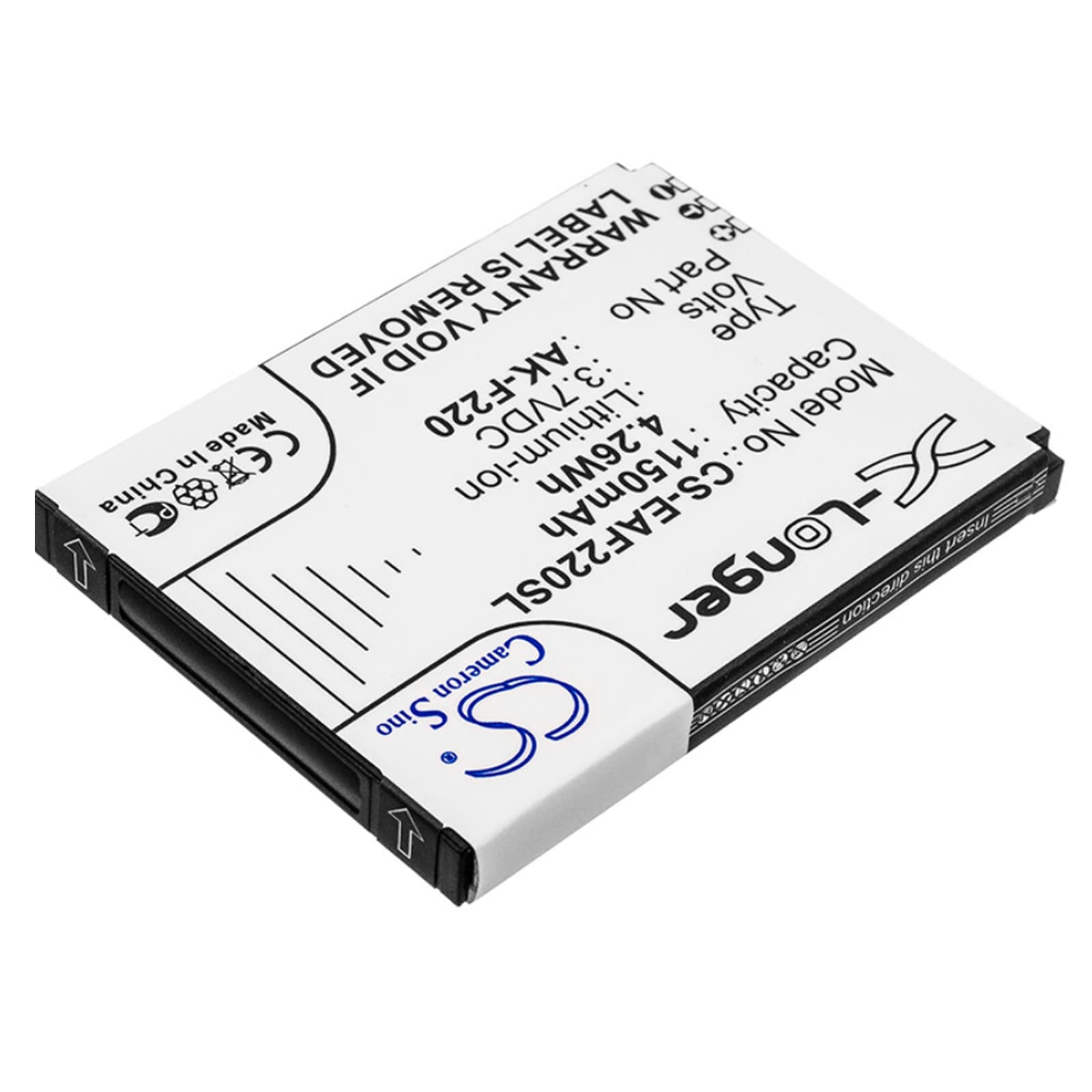 Batteri for SmartPhone, Mobil for Tiptel Ergophone 6060