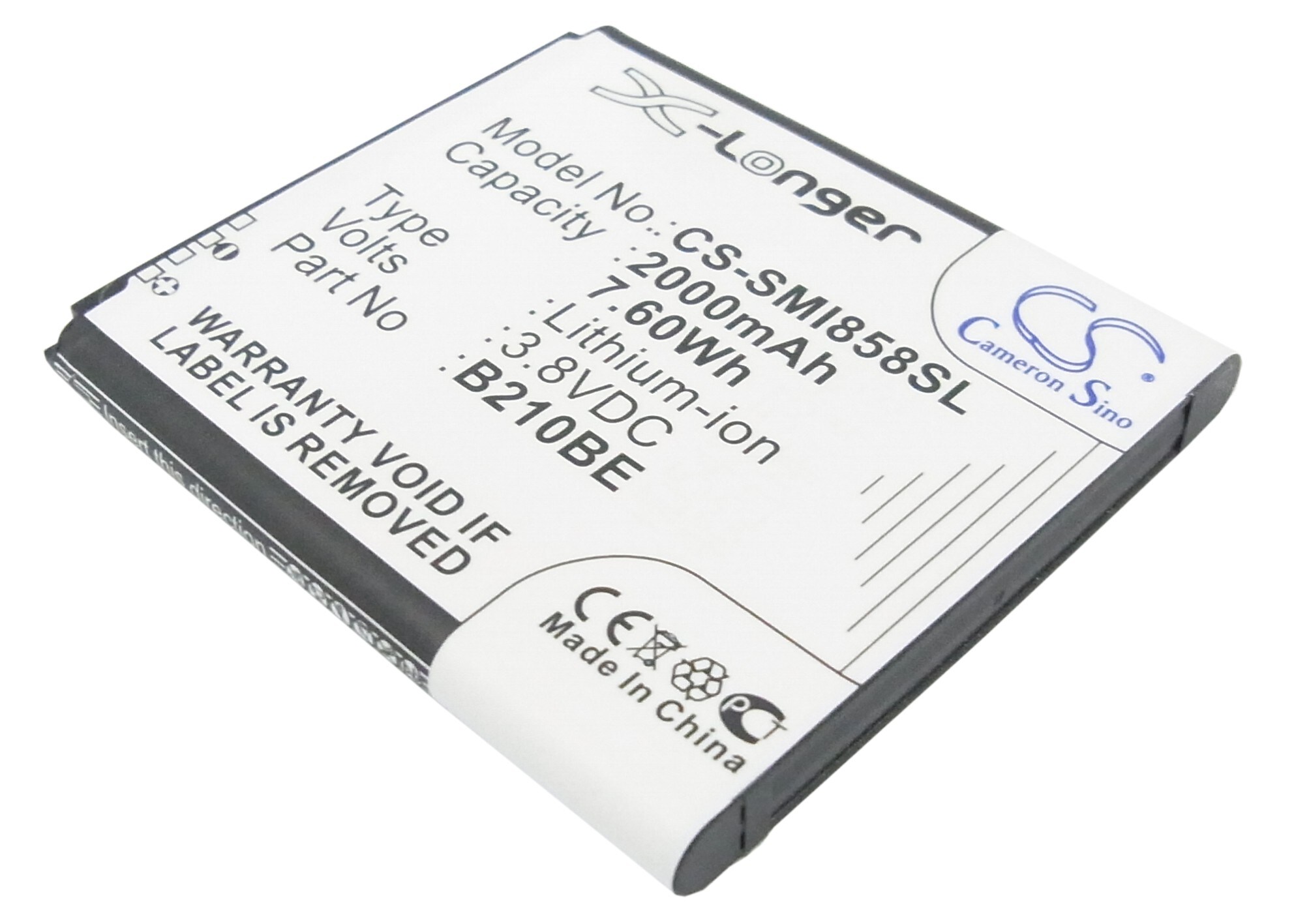 Batteri for SmartPhone, Mobil for Samsung GT-i8580, Galaxy Core Advance, SHW-M570 og andre.