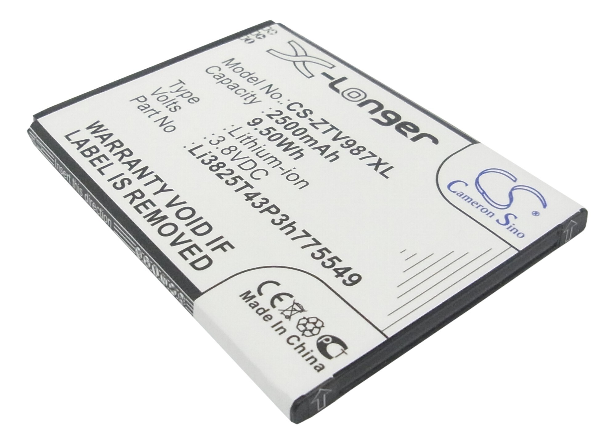 Batteri for SmartPhone, mobil for Amazing A6