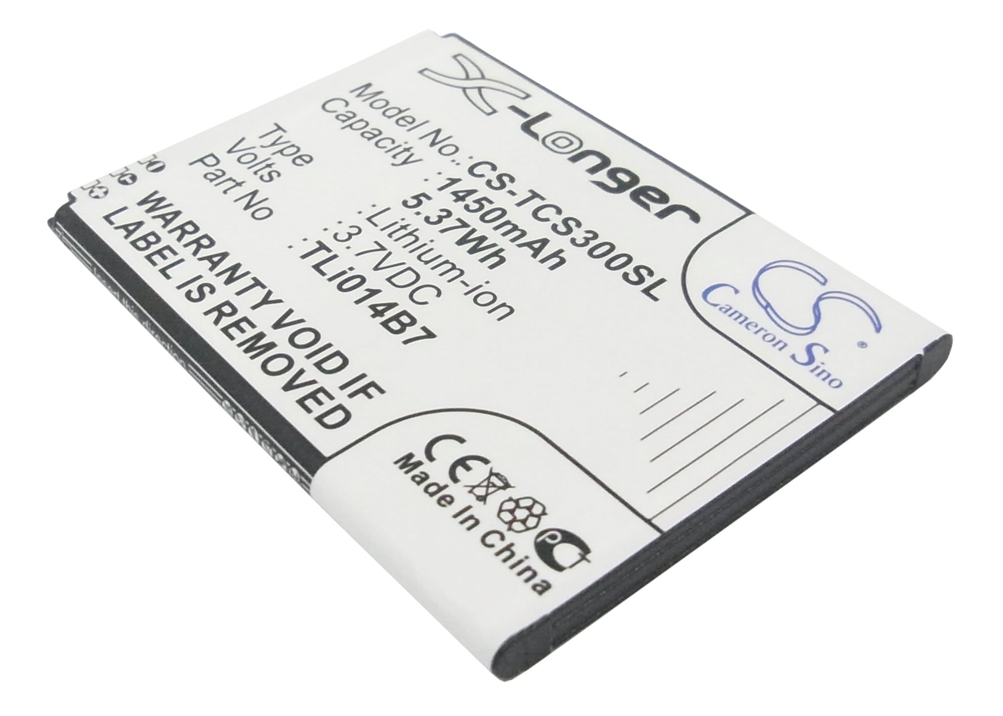 Batteri for smarttelefon, mobil for TCL S300T, E708