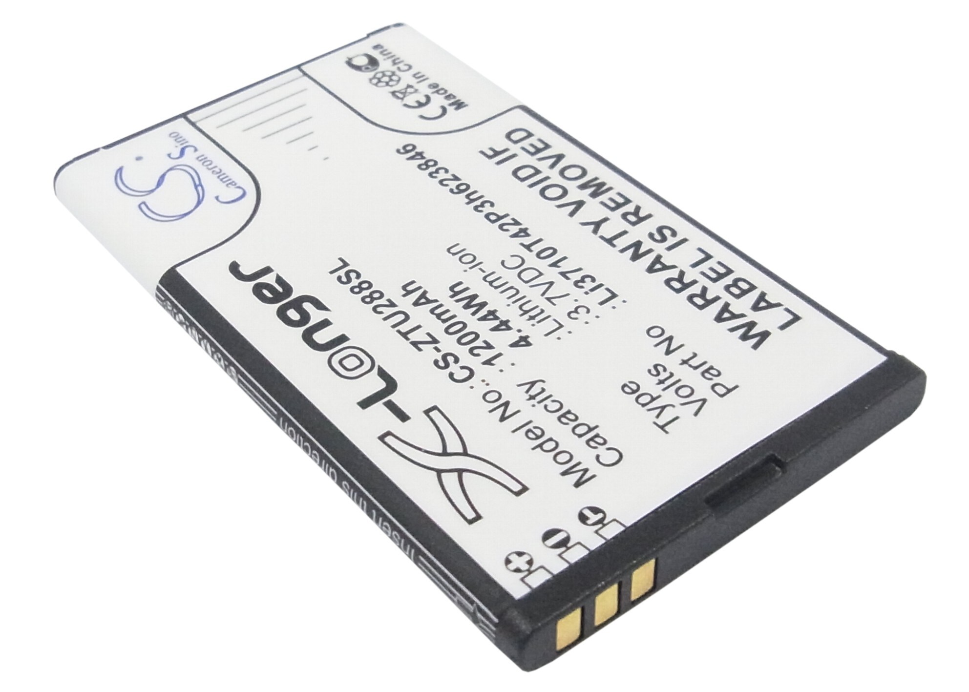 Batteri for smarttelefon, mobil for ZTE U288, S207