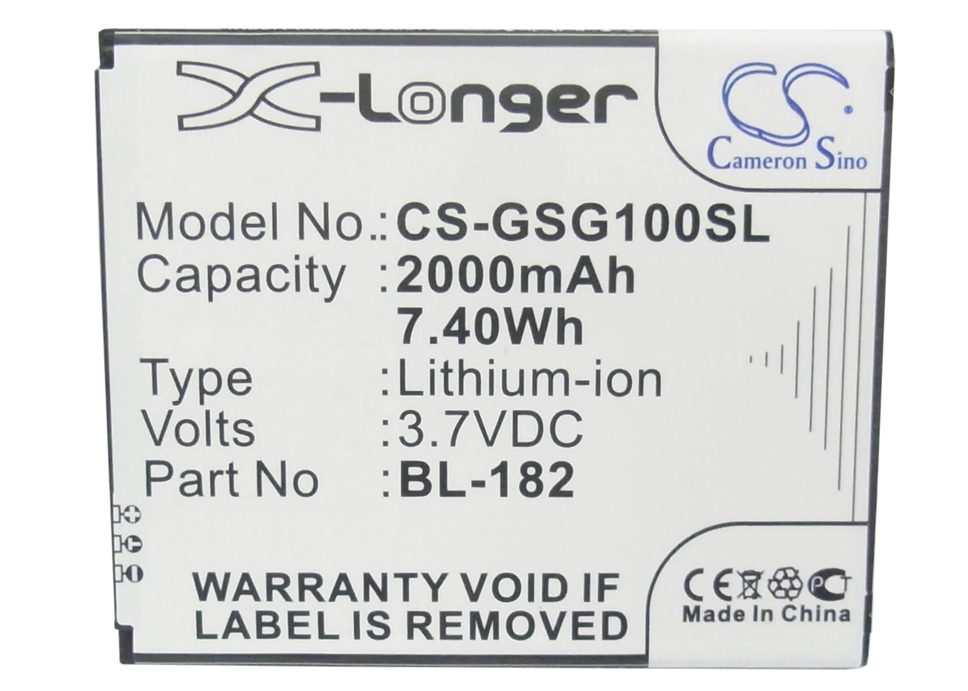Batteri for SmartPhone, Mobil for Gsmart S1, Sierra S1