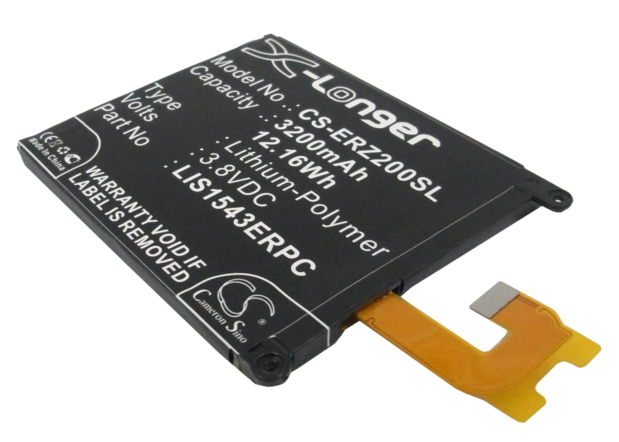 Batteri for SmartPhone, Mobil for Sony Ericsson Xperia Z2, Xperia Z2 D6503 og andre.