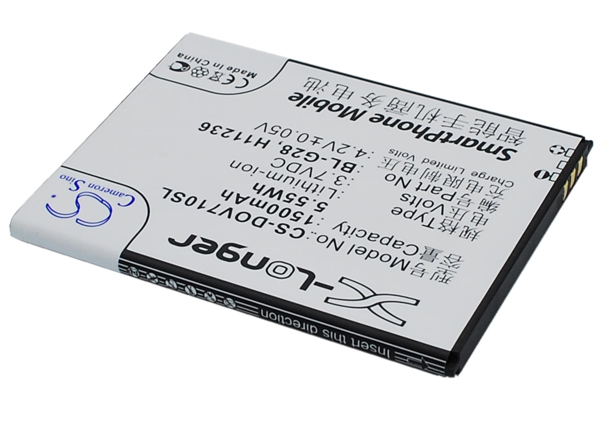 Batteri til smarttelefon, mobil til DOOV D710, iEva D710