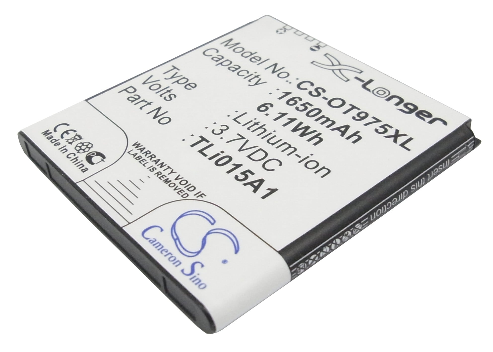 Batteri for SmartPhone, Mobil for Vodafone VF975, VF975N, VF-975 og andre.