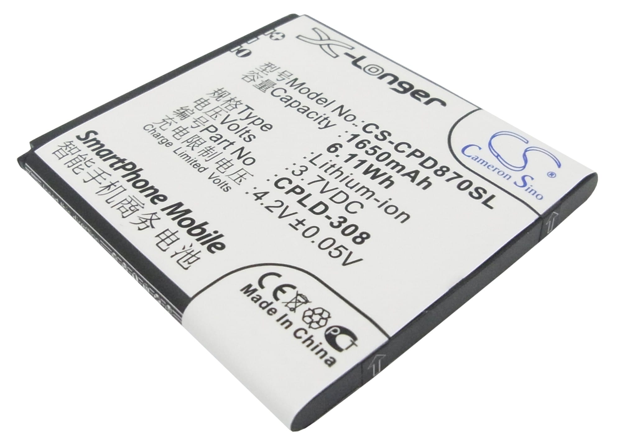 Batteri for SmartPhone, Mobil for Coolpad 8085, 8085Q, 8702