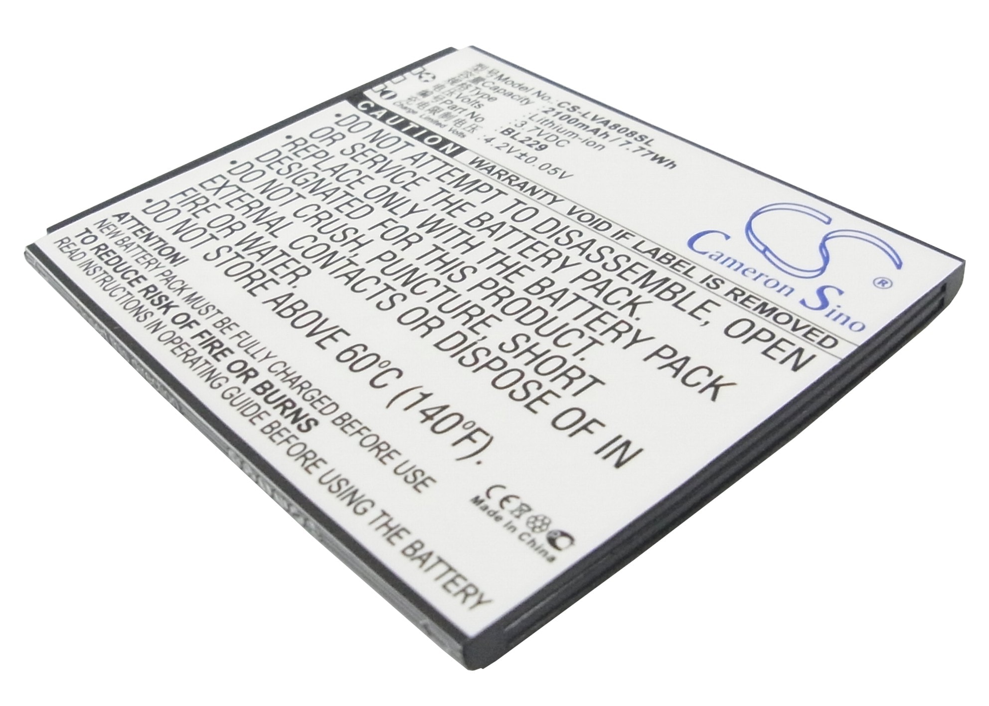 Batteri for SmartPhone, Mobil for Lenovo A8, A808T, A806