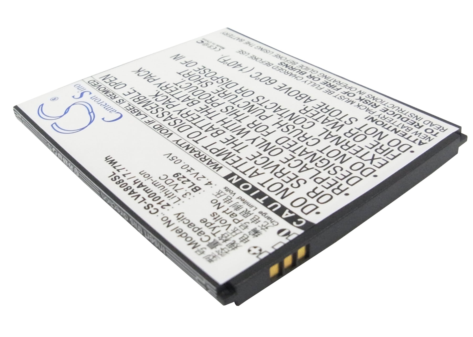 Batteri for SmartPhone, Mobil for Lenovo A8, A808T, A806