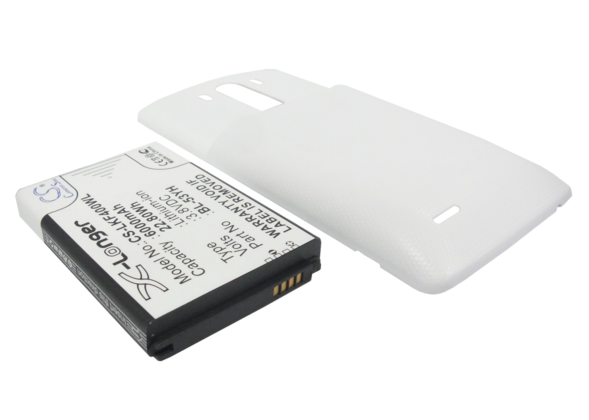 Batteri for SmartPhone, Mobil for LG G3, D855, D855 LTE og andre.
