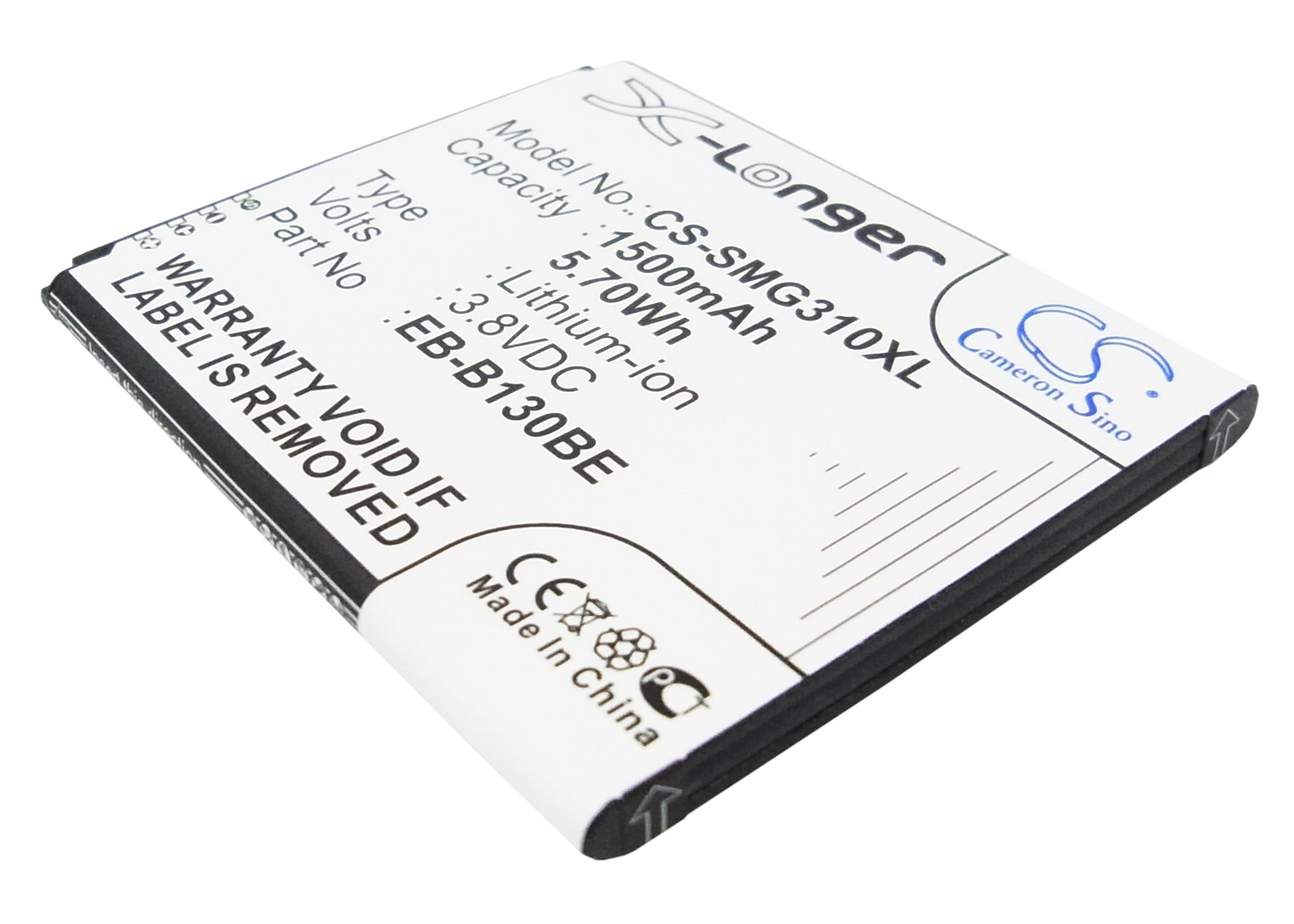 Batteri for SmartPhone, Mobil for Samsung SM-G310, SM-G310A, SM-G310H og andre.