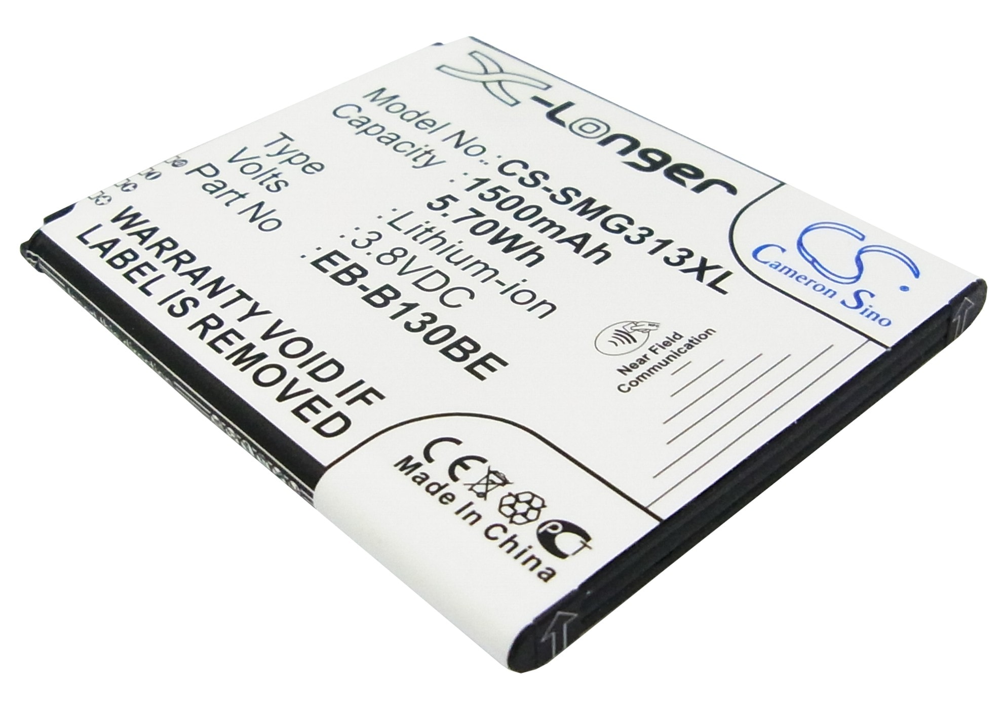 Batteri for SmartPhone, Mobil for Samsung SM-G310, SM-G310A, SM-G310H og andre.