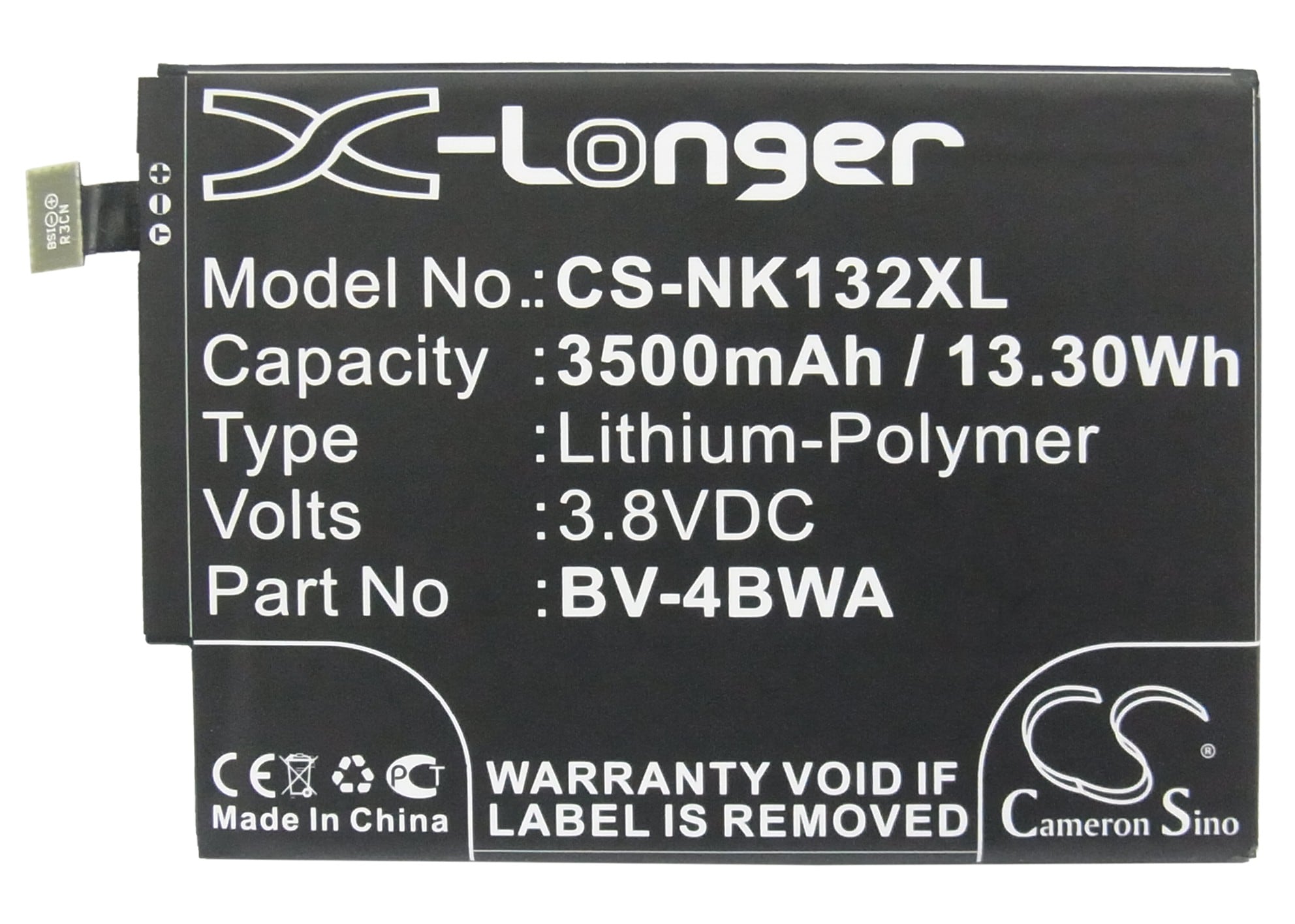 Batteri for SmartPhone, Mobil for Microsoft Lumia 1320
