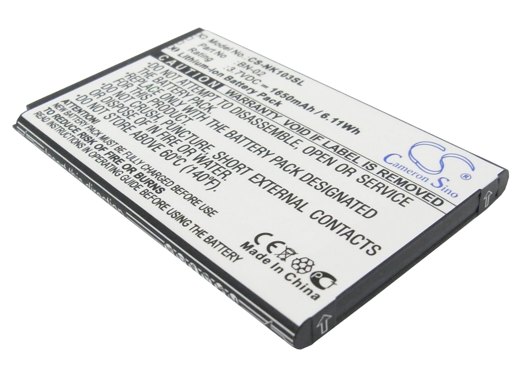 Batteri for SmartPhone, Mobil for Nokia Nokia XL, XL Dual SIM, RM-1030 og andre.