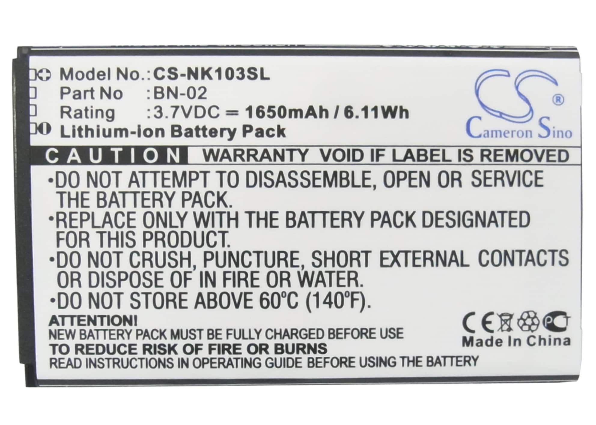 Batteri for SmartPhone, Mobil for Nokia Nokia XL, XL Dual SIM, RM-1030 og andre.