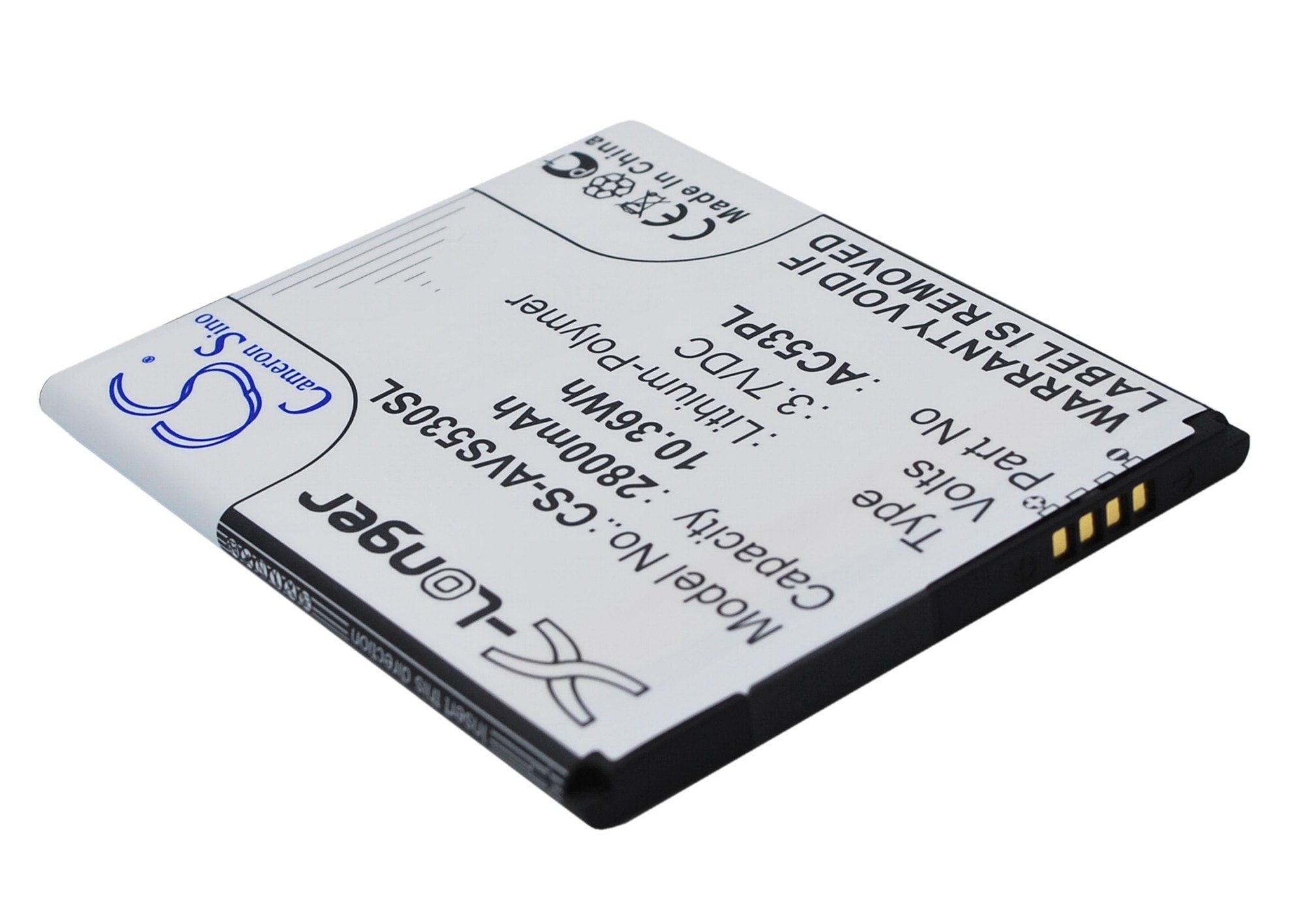 Batteri til smarttelefon, mobil til Archos 53 Platinum