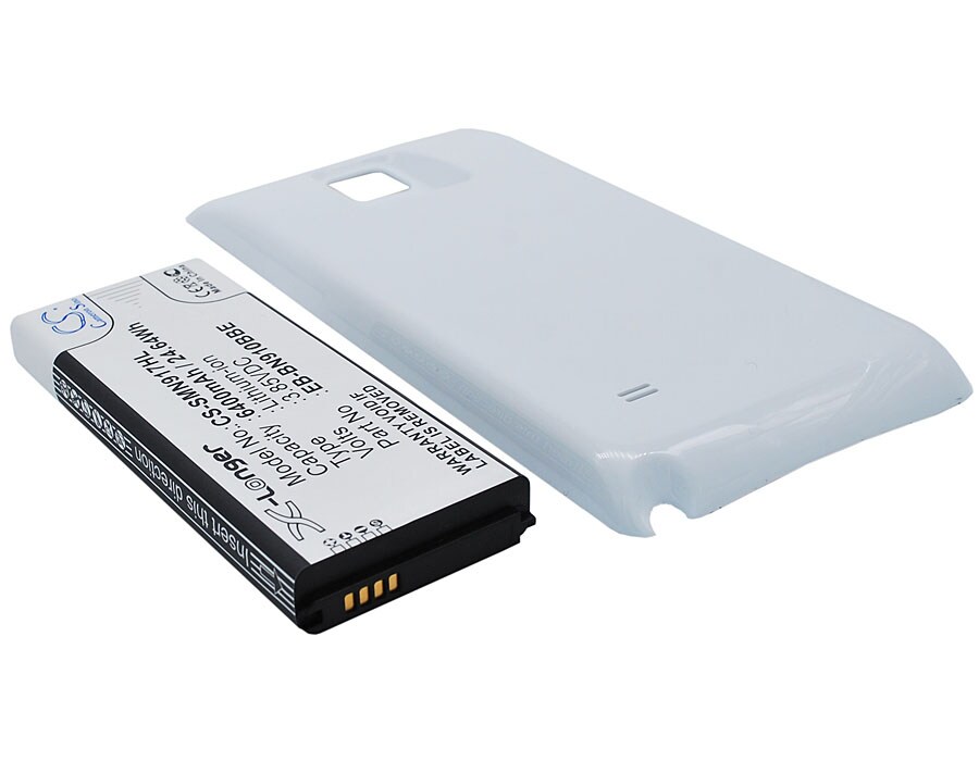 Batteri for SmartPhone, Mobil for Samsung Galaxy Note 4, SM-N910W8, SM-N910R4 og andre.