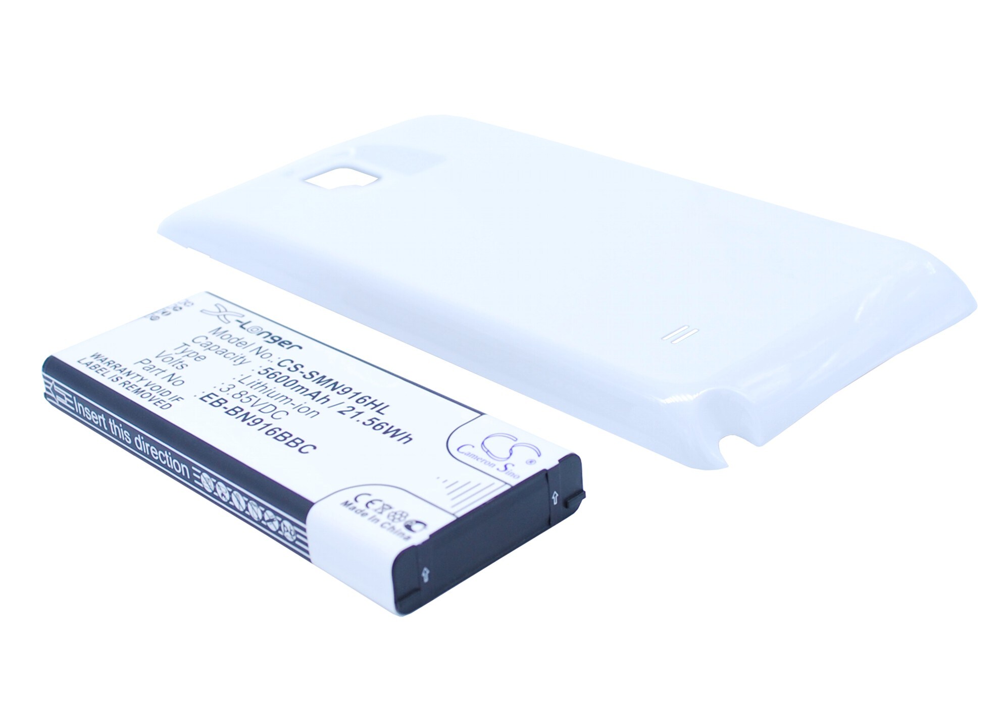 Batteri for SmartPhone, Mobil for Samsung Galaxy Note 4 (China Mobile), SM-N910F og andre.