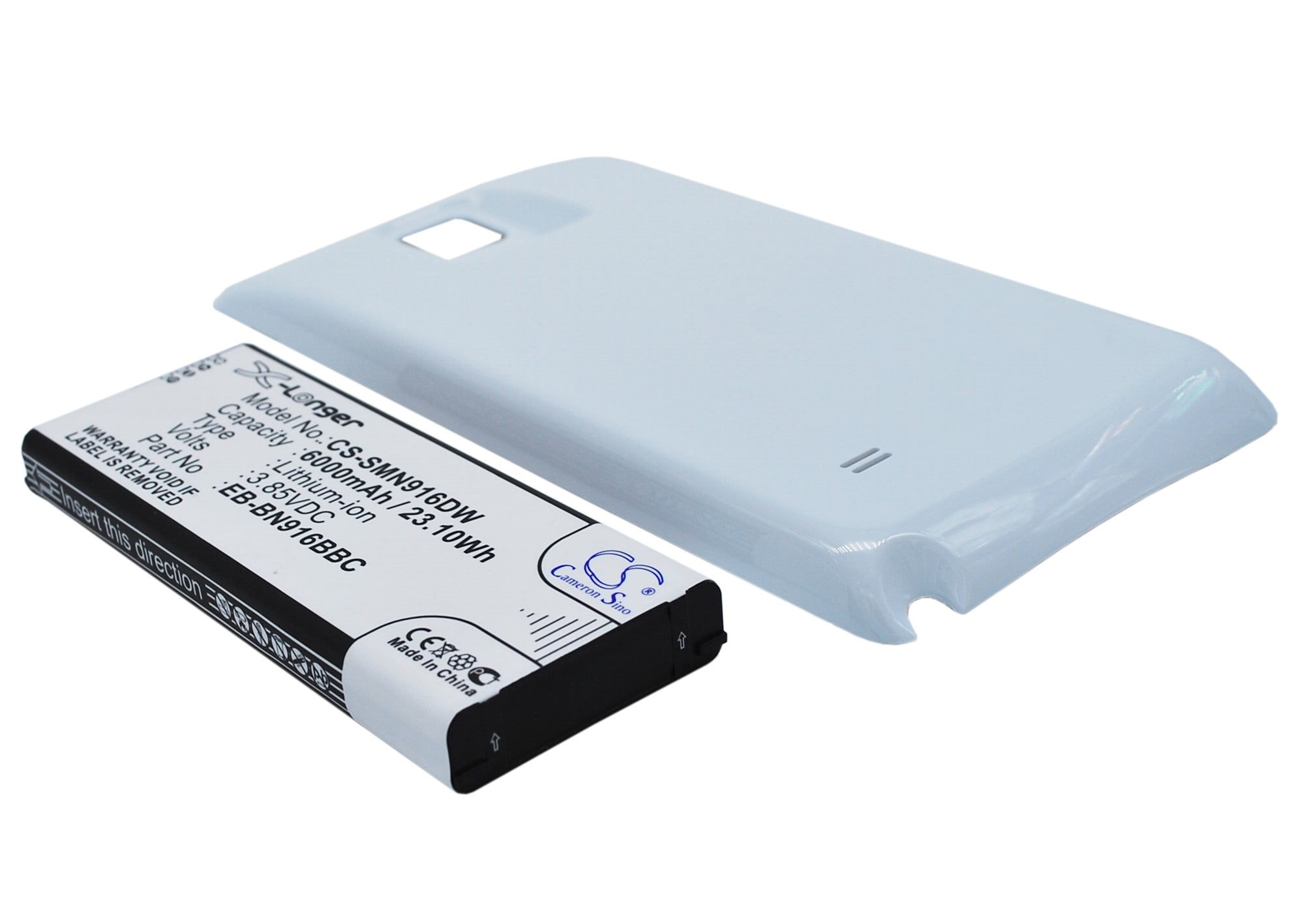 Batteri for SmartPhone, Mobil for Samsung Galaxy Note 4 (China Mobile), SM-N910F og andre.