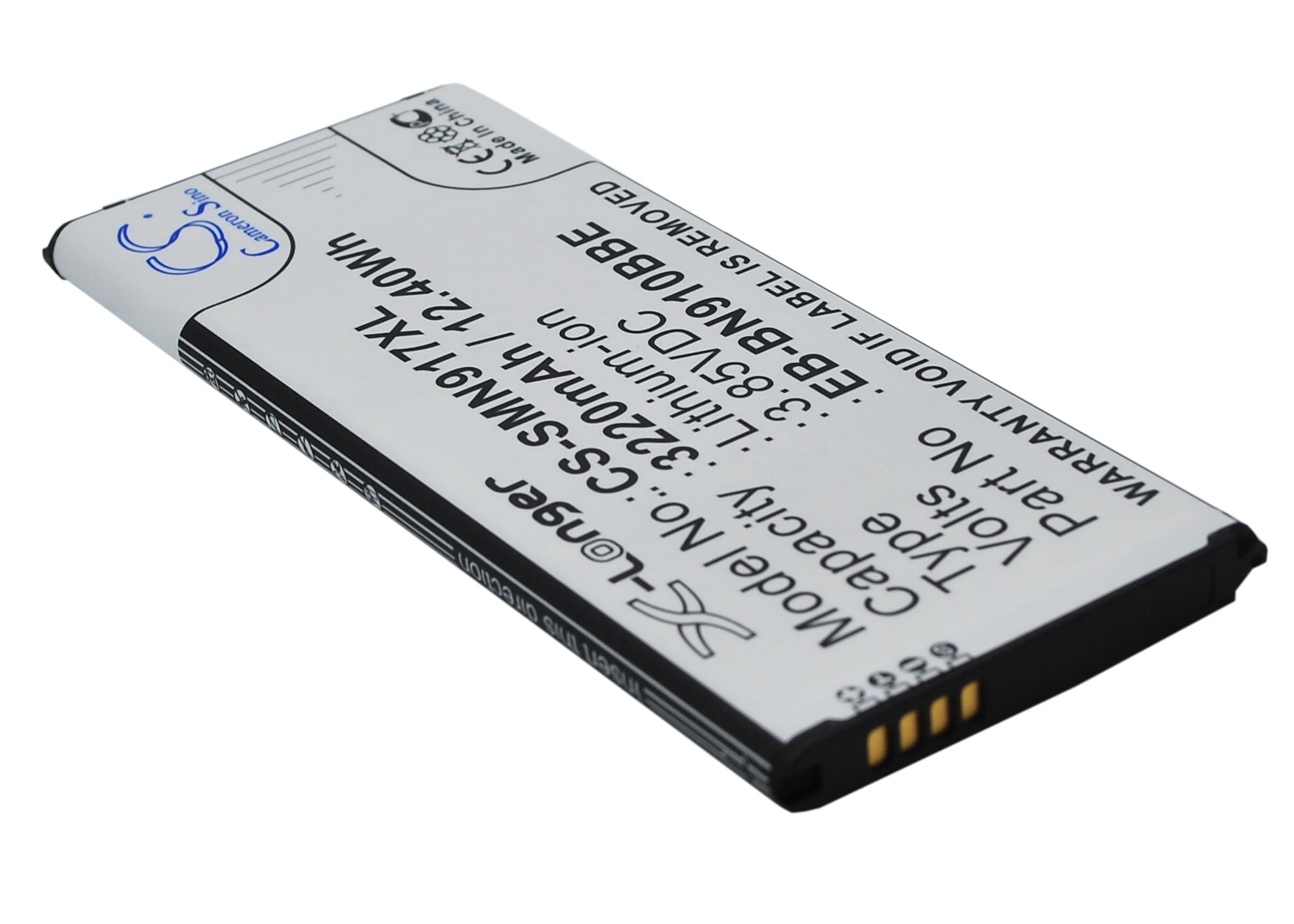 Batteri for SmartPhone, Mobil for Samsung Galaxy Note 4, SM-N910W8, SM-N910R4 og andre.