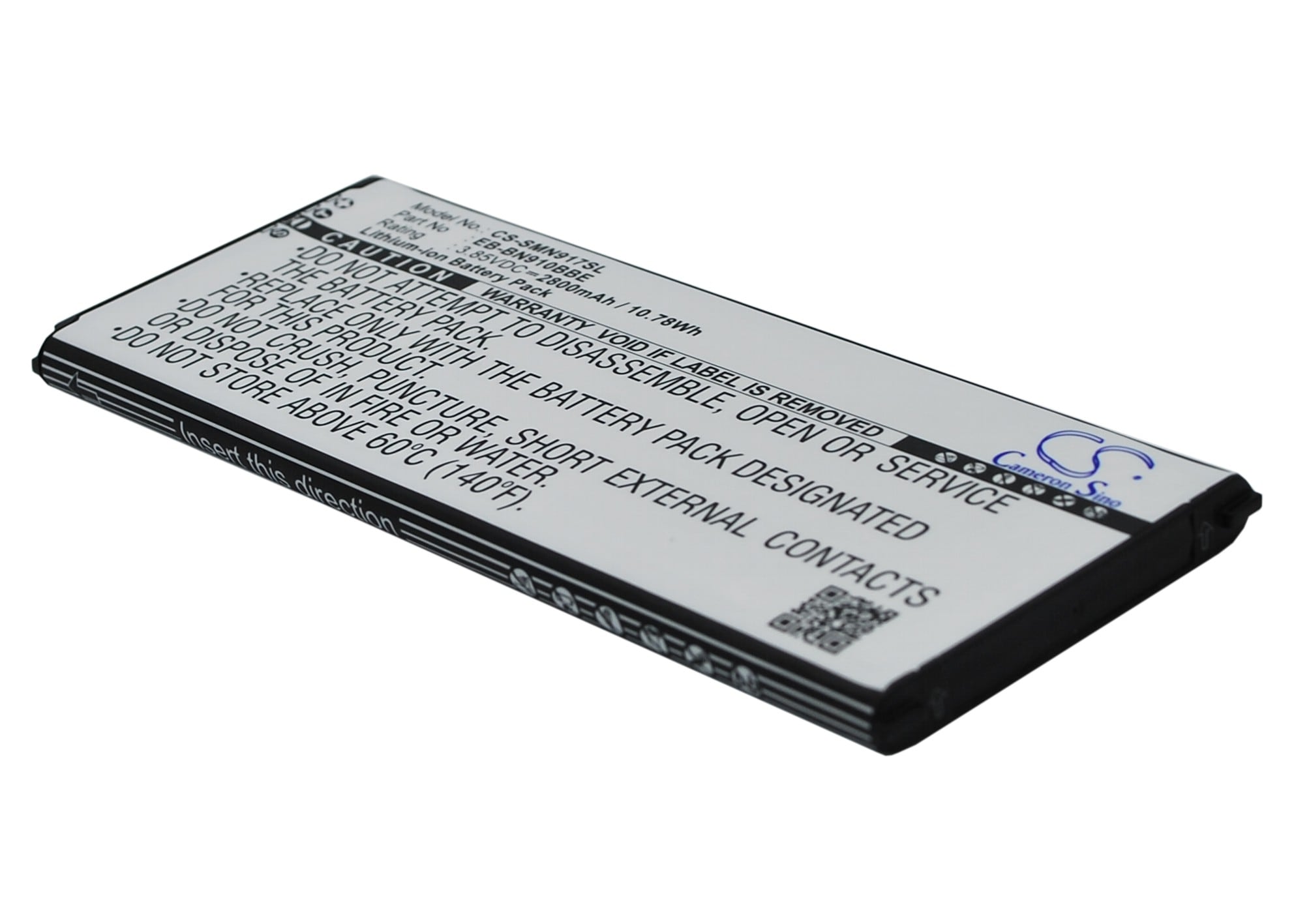 Batteri for SmartPhone, Mobil for Samsung Galaxy Note 4, SM-N910W8, SM-N910R4 og andre.