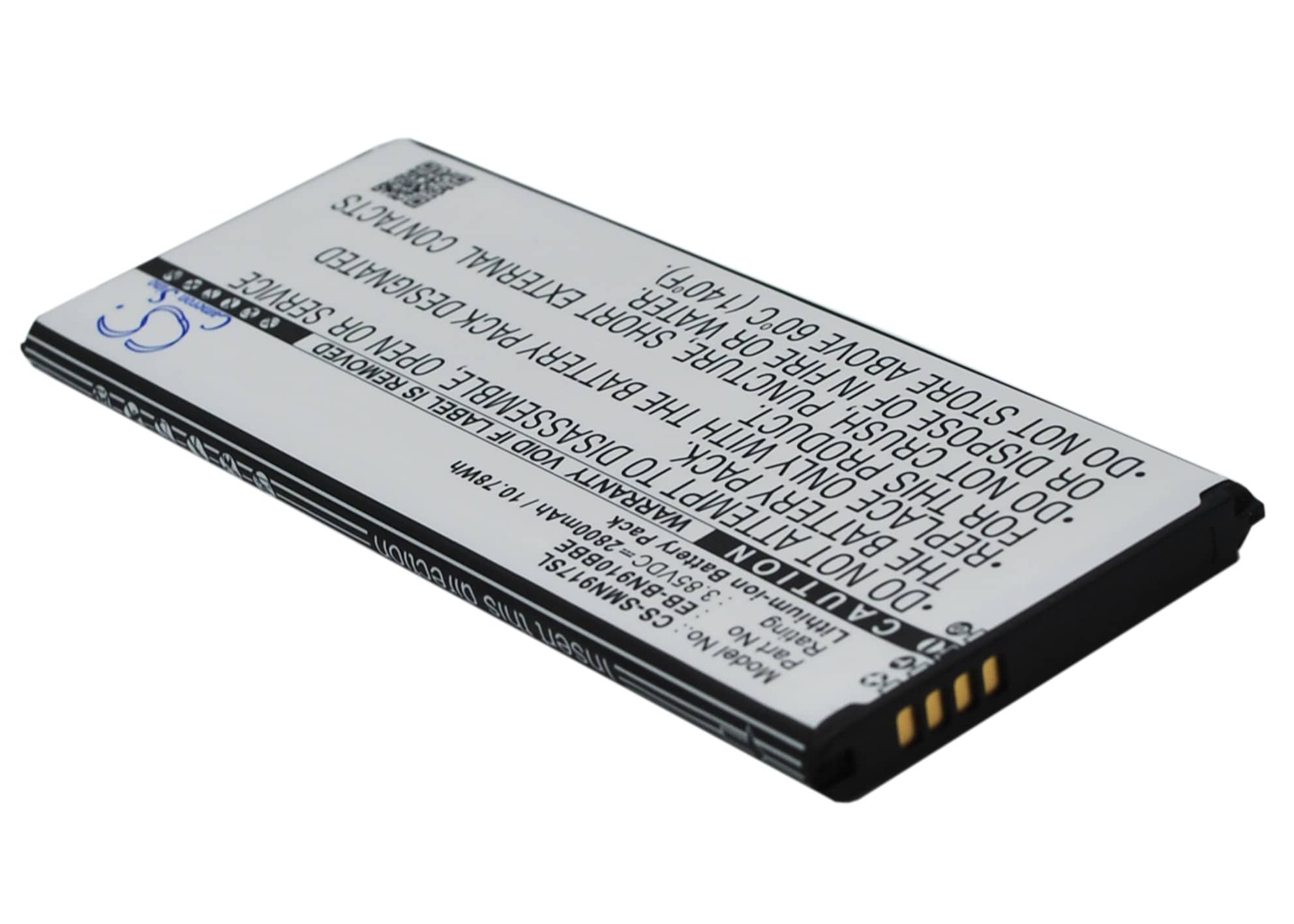 Batteri for SmartPhone, Mobil for Samsung Galaxy Note 4, SM-N910W8, SM-N910R4 og andre.